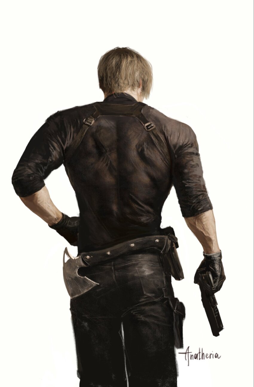 Leon S. Kennedy (Resident Evil) Rule 34 Image
