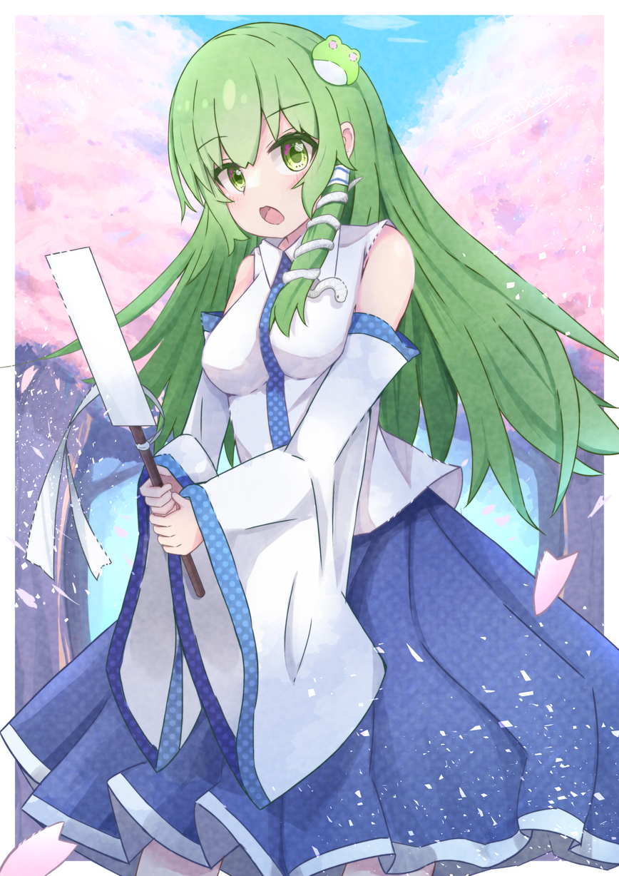 Kochiya Sanae (Touhou) Rule 34 Image