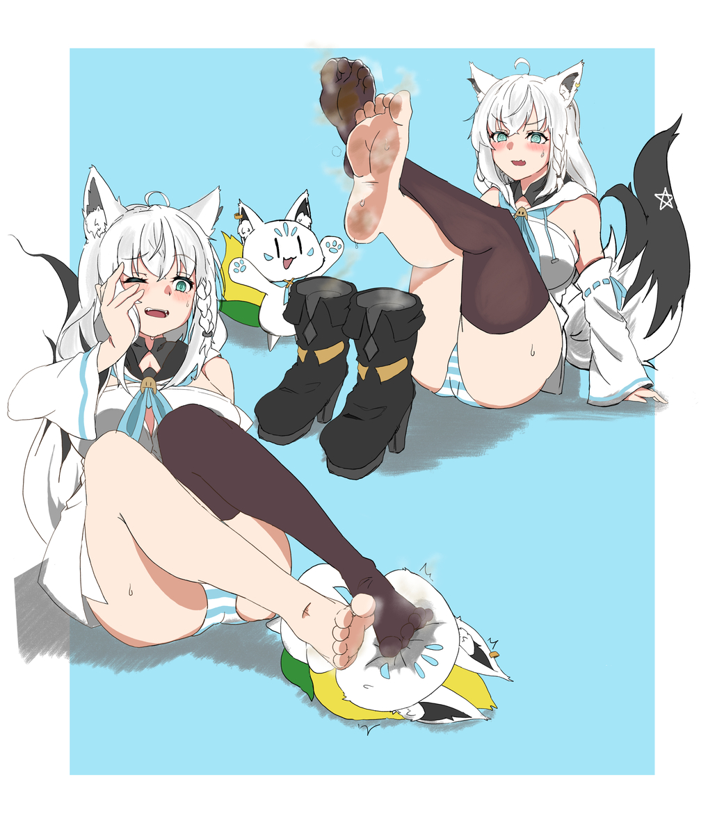 Shirakami Fubuki (Hololive) Rule 34 Image