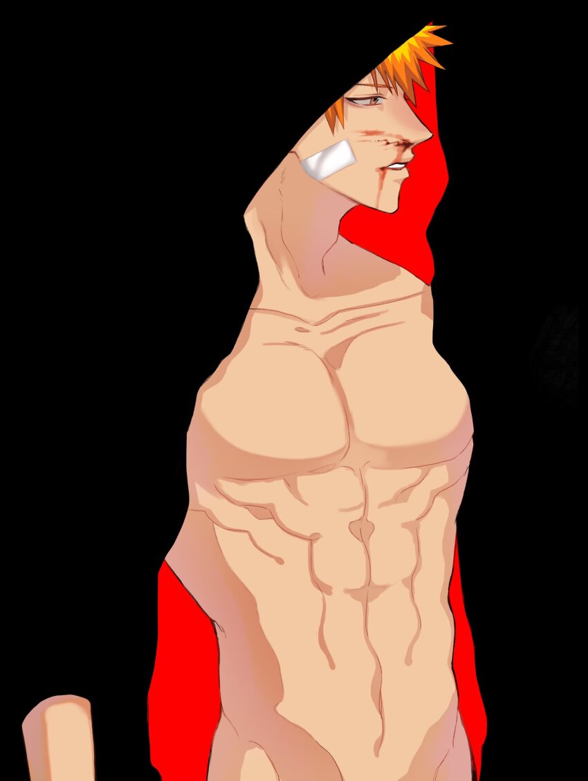 Kurosaki Ichigo (Bleach) Rule 34 Image