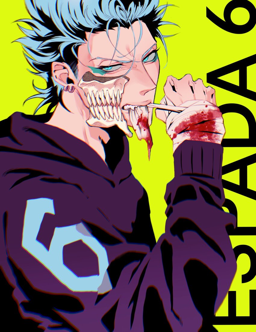 Grimmjow Jaegerjaquez (Bleach) Rule 34 Image