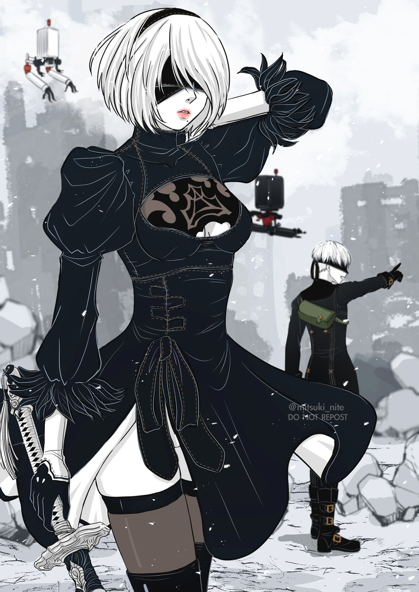 2b (Nier:Automata) Rule 34 Image