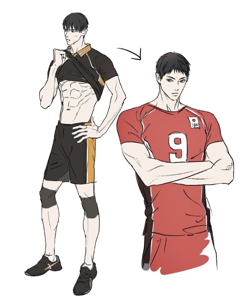 Kageyama Tobio (Haikyuu!!) Rule 34 Image