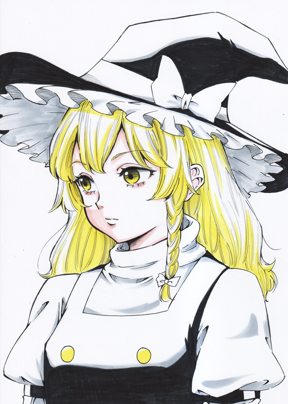 Kirisame Marisa (Touhou) Rule 34 Image