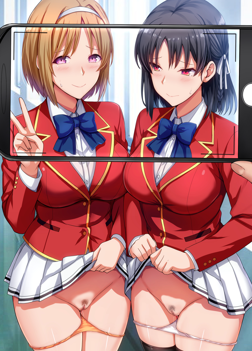 Horikita Suzune (Youkoso Jitsuryoku Shijou Shugi No Kyoushitsu E) Rule 34 Image