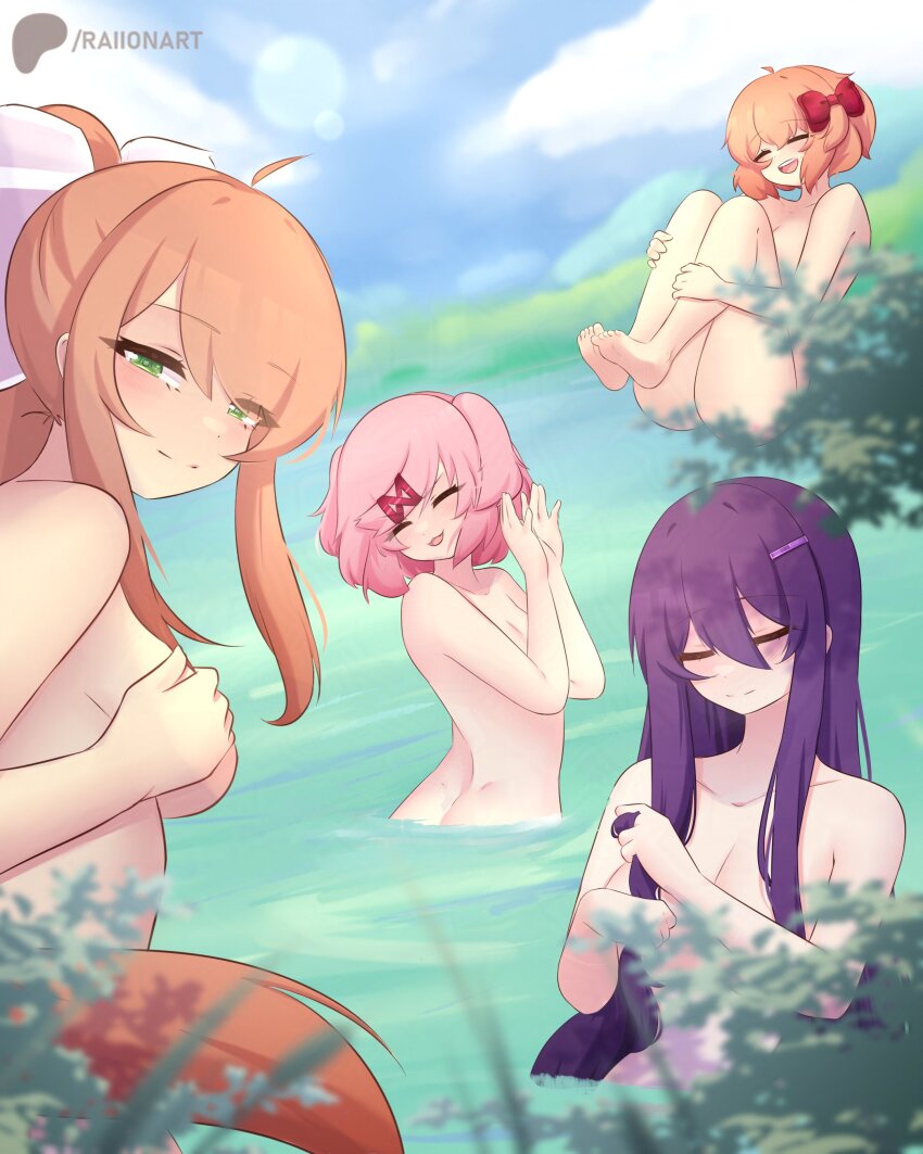 Monika (Doki Doki Literature Club) Rule 34 Image