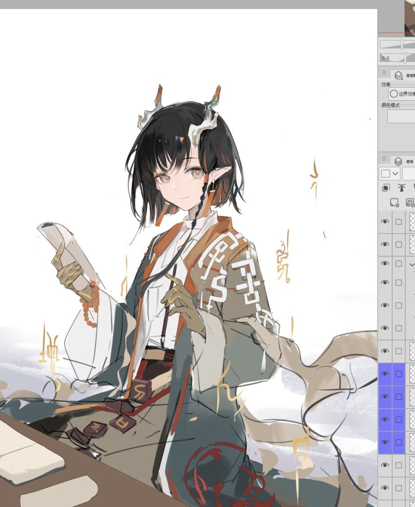Jie (Arknights) Rule 34 Image