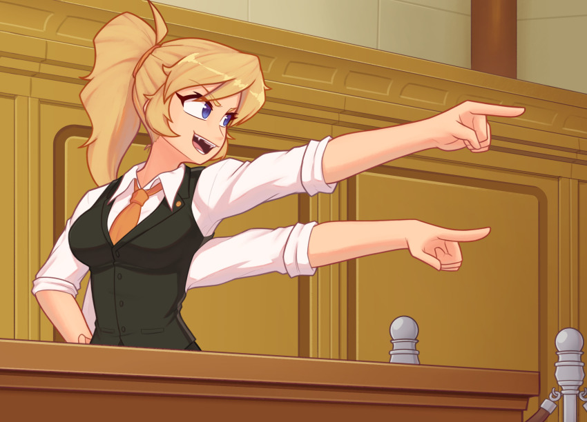 Ace Attorney Rule 34 Image