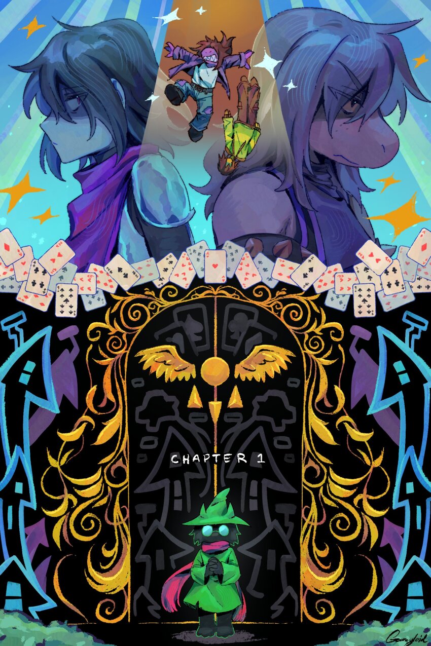 Kris (Deltarune) Rule 34 Image