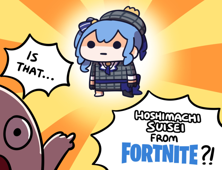 Hoshimachi Suisei (Fortnite) Rule 34 Image