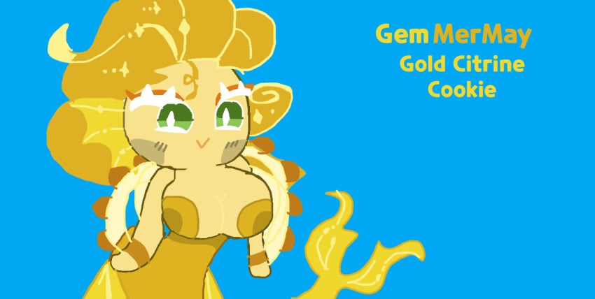 Gold Citrine Cookie (Cookie Run) Rule 34 Image