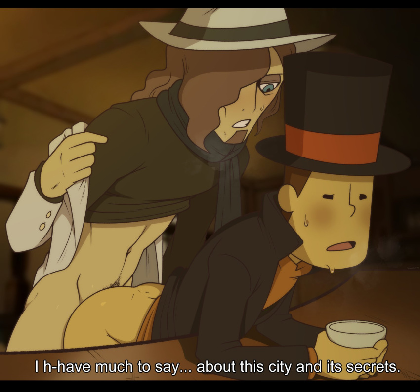 Character Request (Professor Layton) Rule 34 Image