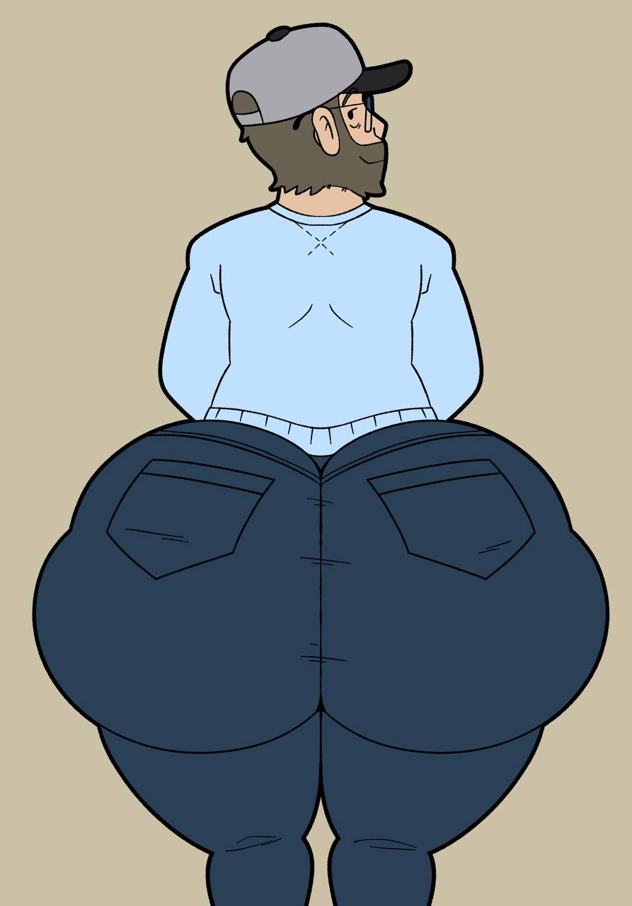 Big Ass (Male) Rule 34 Image