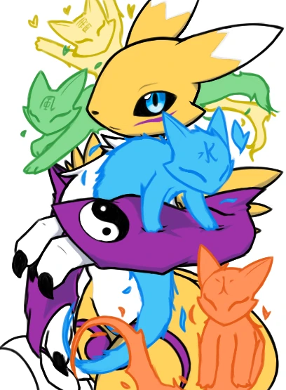 Renamon (Digimon) Rule 34 Image