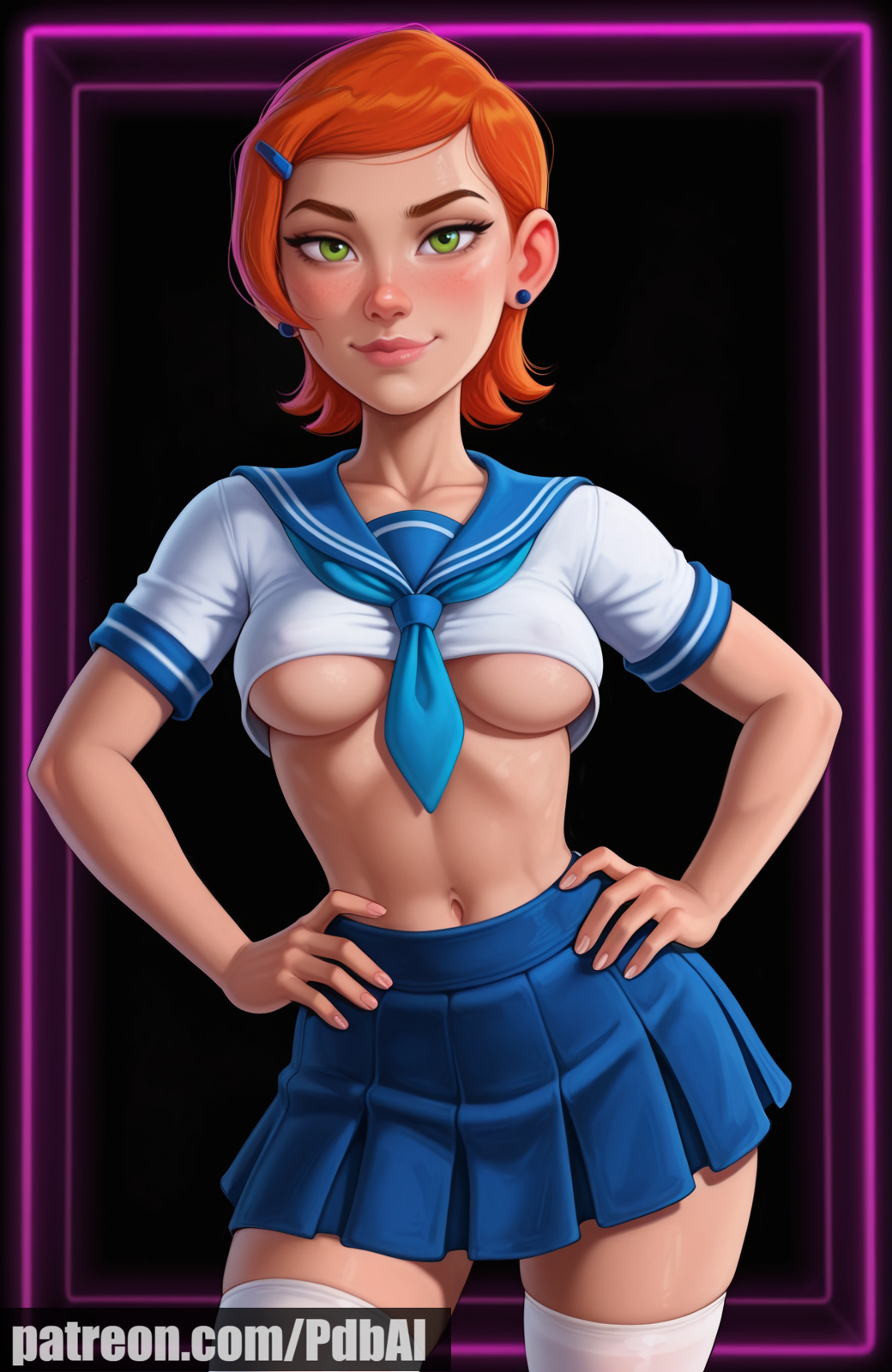 Gwen Tennyson (Ben 10) Rule 34 Image