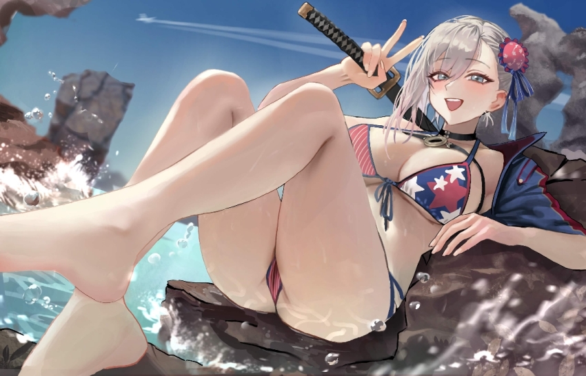 Miyamoto Musashi (Fate) Rule 34 Image