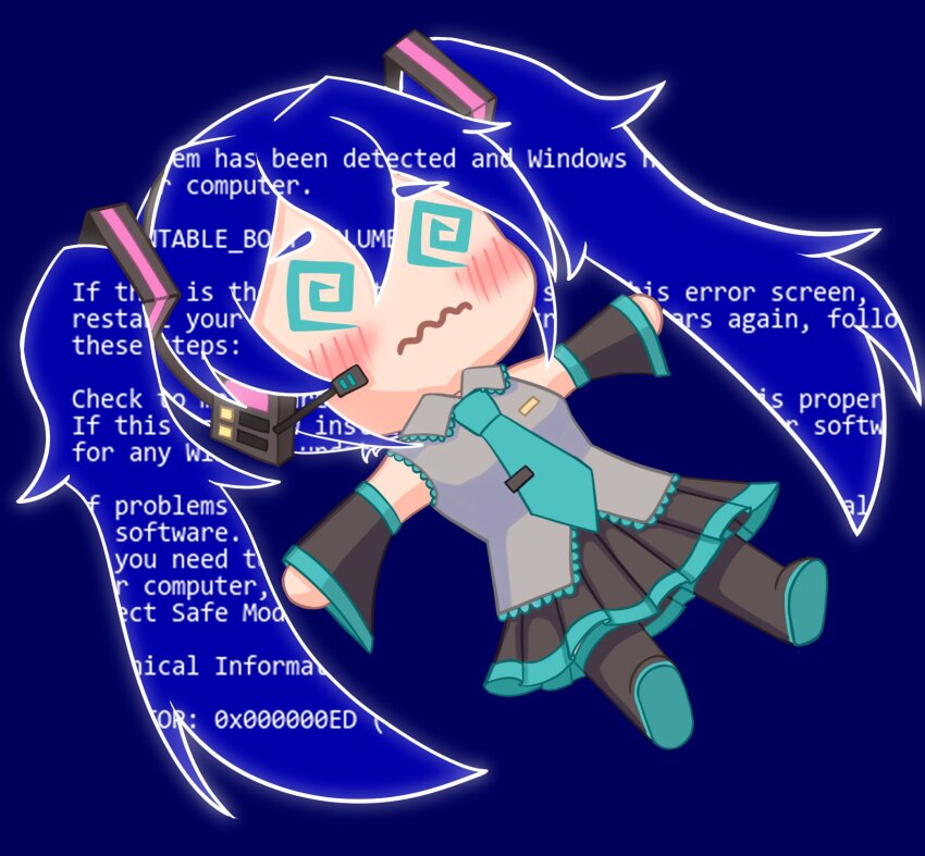 Hatsune Miku (Microsoft Windows) Rule 34 Image