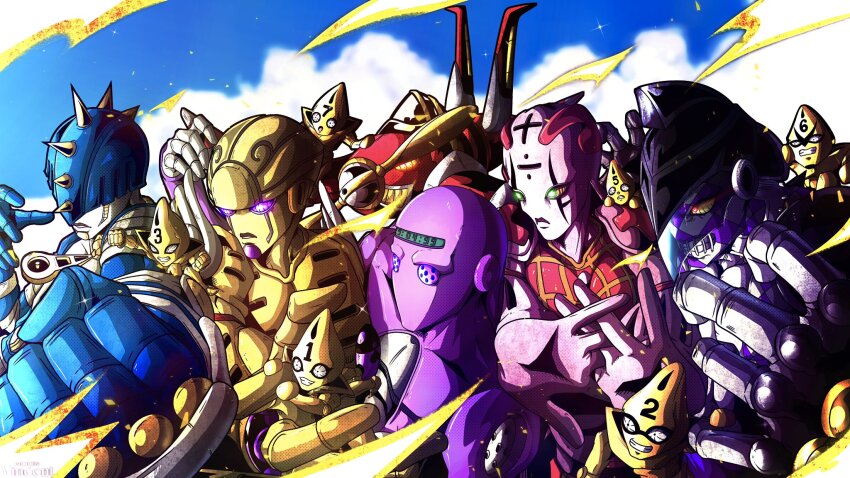 Gold Experience (Jojo No Kimyou Na Bouken) Rule 34 Image