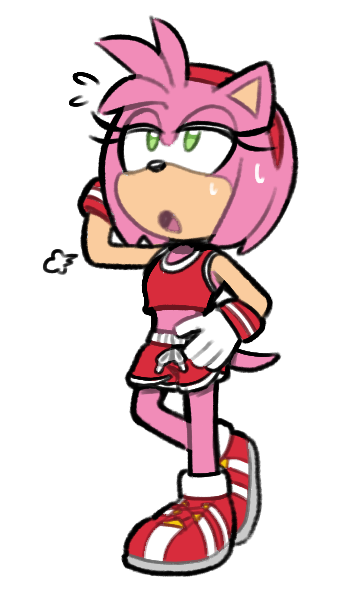 Amy Rose (Sega) Rule 34 Image