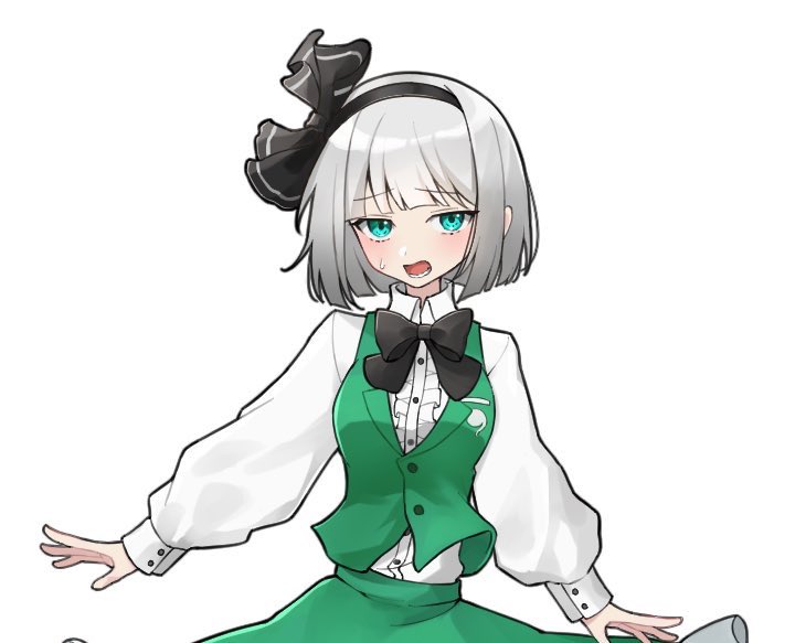 Konpaku Youmu (Touhou) Rule 34 Image