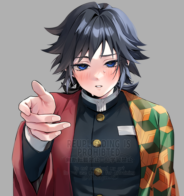 Tomioka Giyuu (Kimetsu No Yaiba) Rule 34 Image