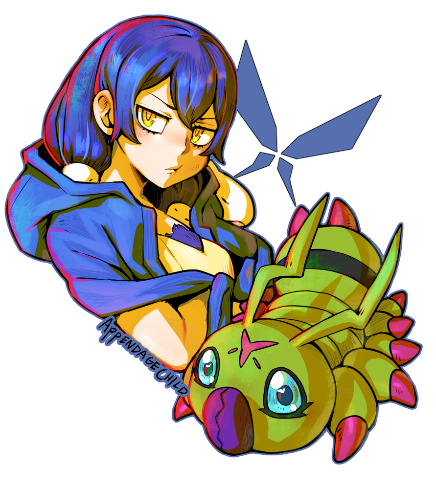 Wormmon (Digimon) Rule 34 Image