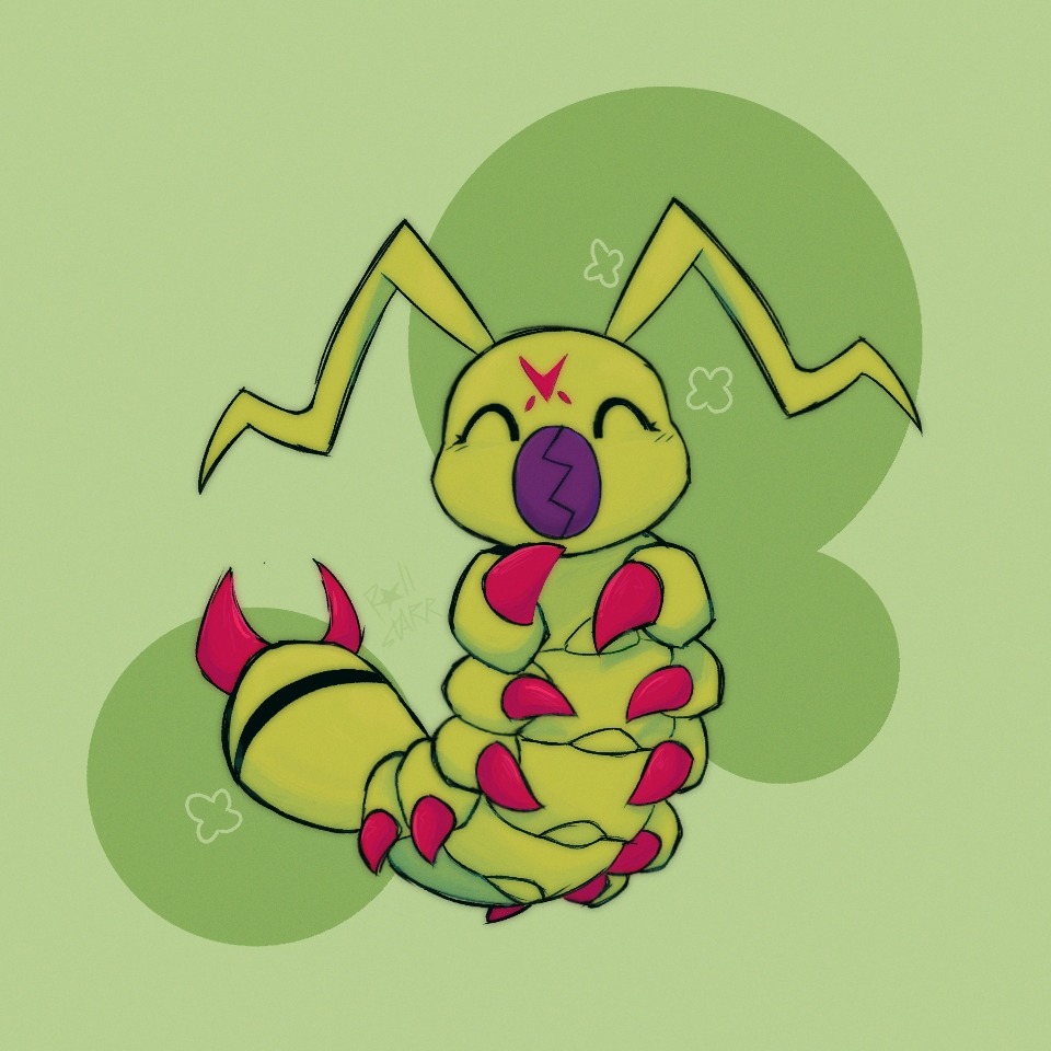 Wormmon (Digimon) Rule 34 Image