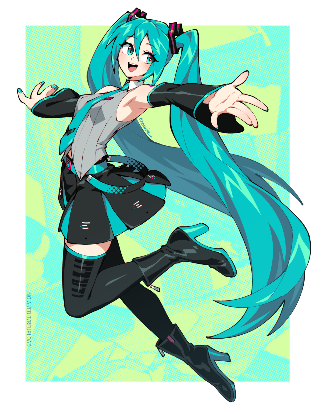 Hatsune Miku (Vocaloid) Rule 34 Image