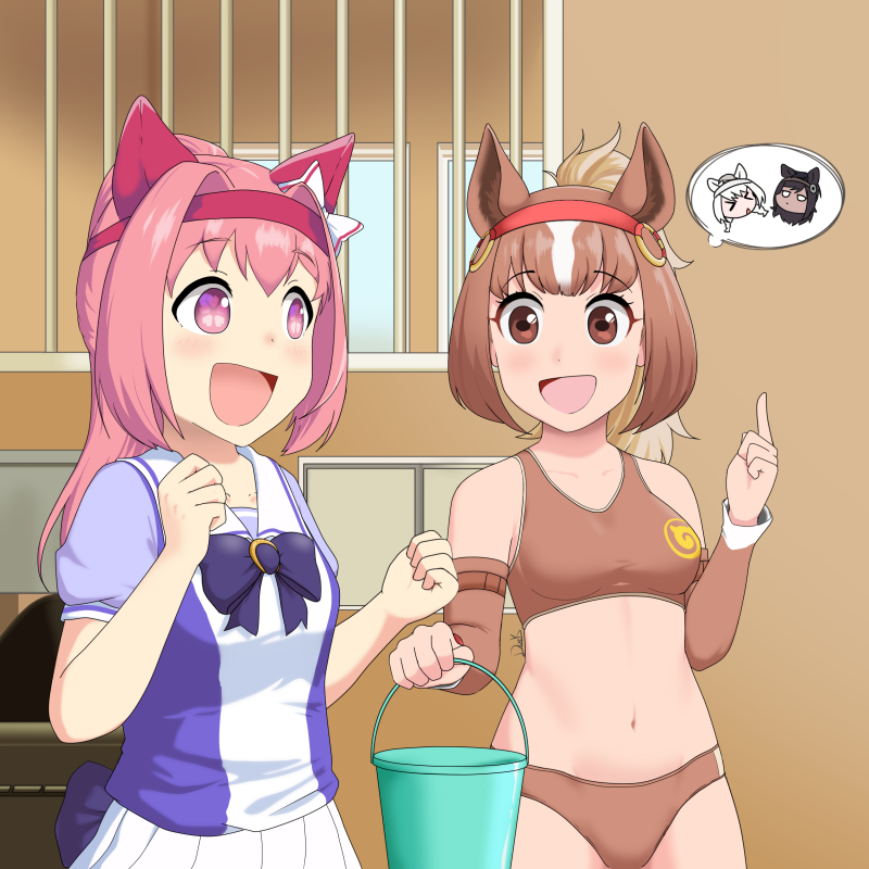 Brown Thoroughbred (Kemono Friends) Rule 34 Image