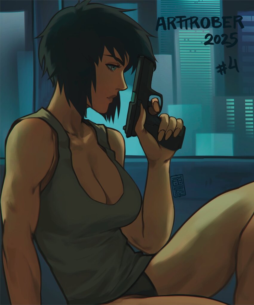 Kusanagi Motoko (Ghost In The Shell) Rule 34 Image