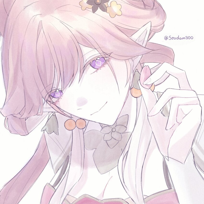 Elysia (Hi Love Elf) (Honkai Impact) Rule 34 Image