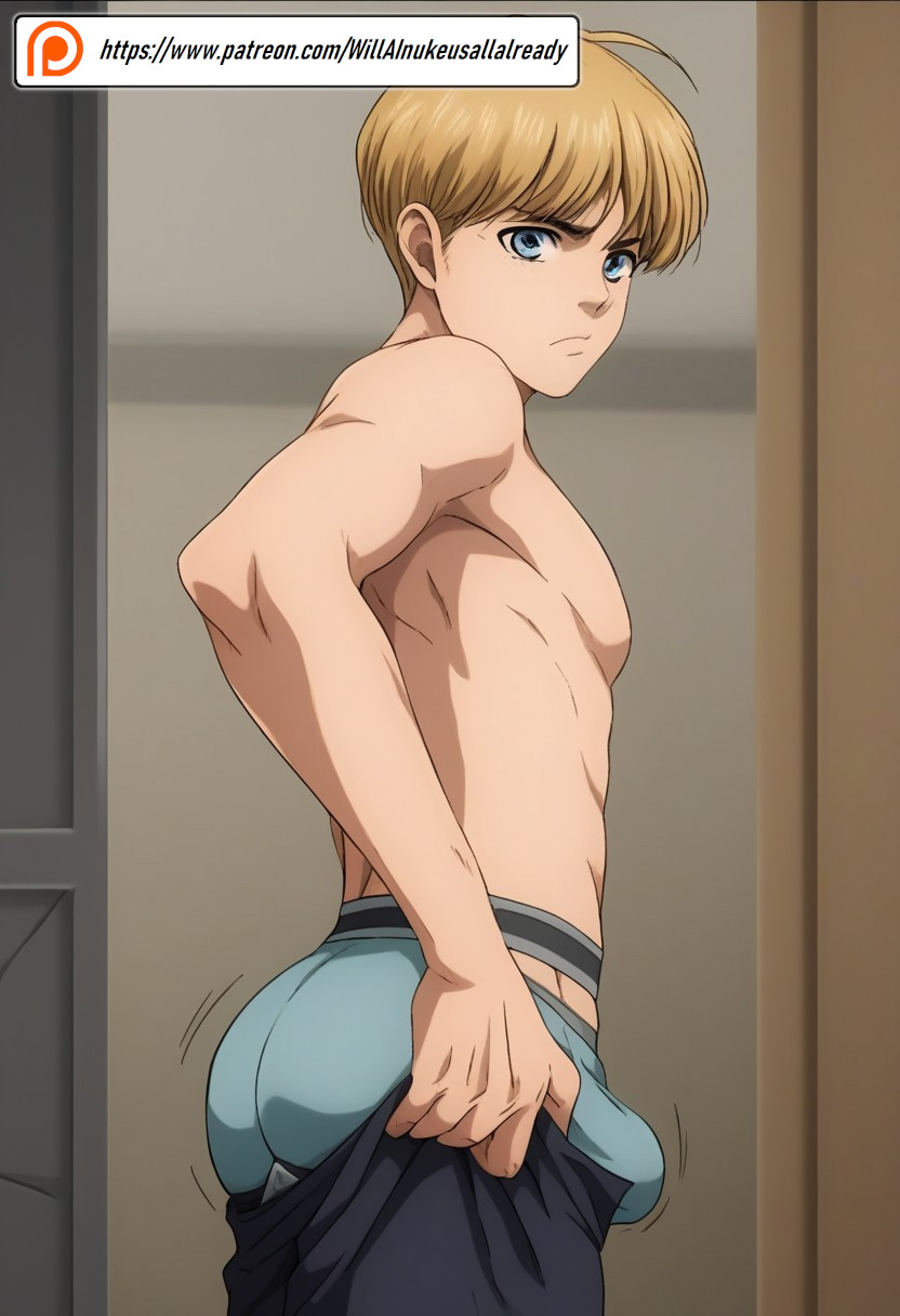 Armin Arlert (Attack On Titan) Rule 34 Image