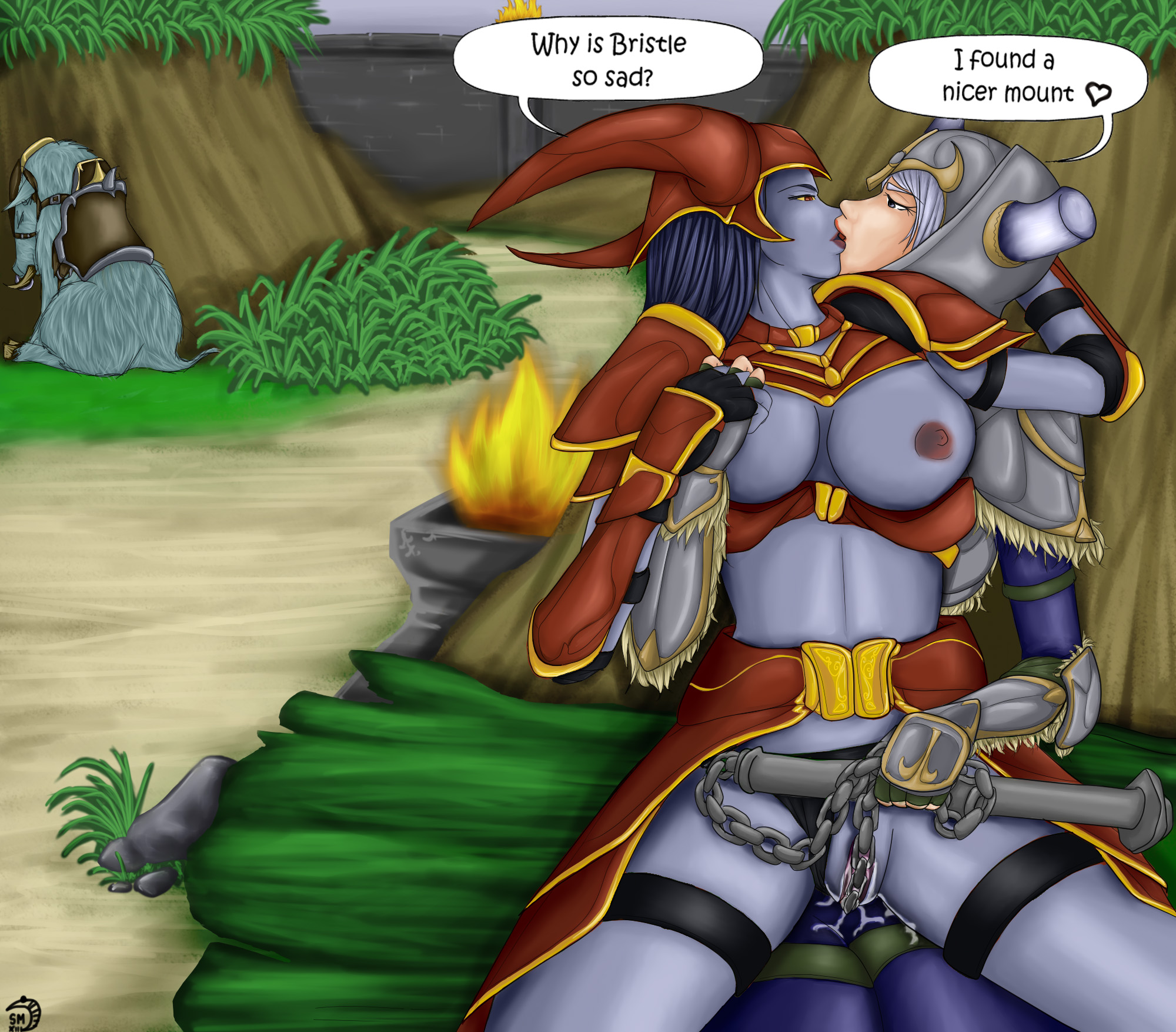 Bristle (Lol) Rule 34 Image
