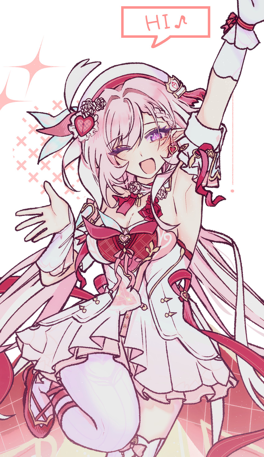 Elysia (Hi Love Elf) (Honkai Impact) Rule 34 Image