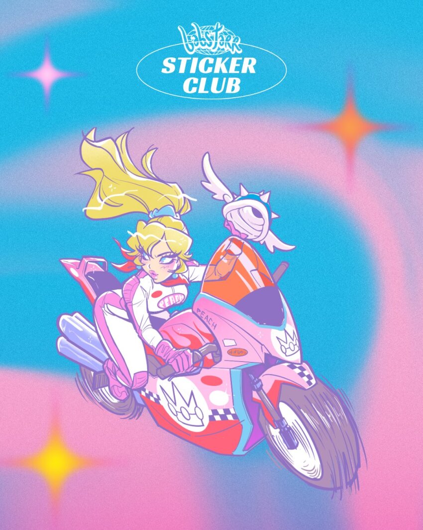 Biker Peach (Mario (Series)) Rule 34 Image