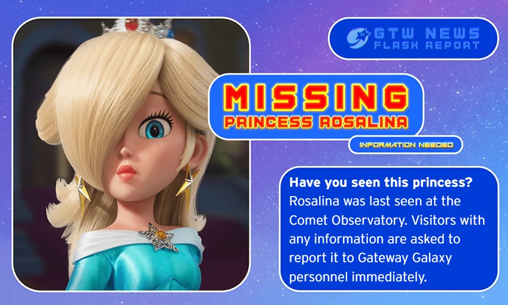 Rosalina (Mario (Series)) Rule 34 Image
