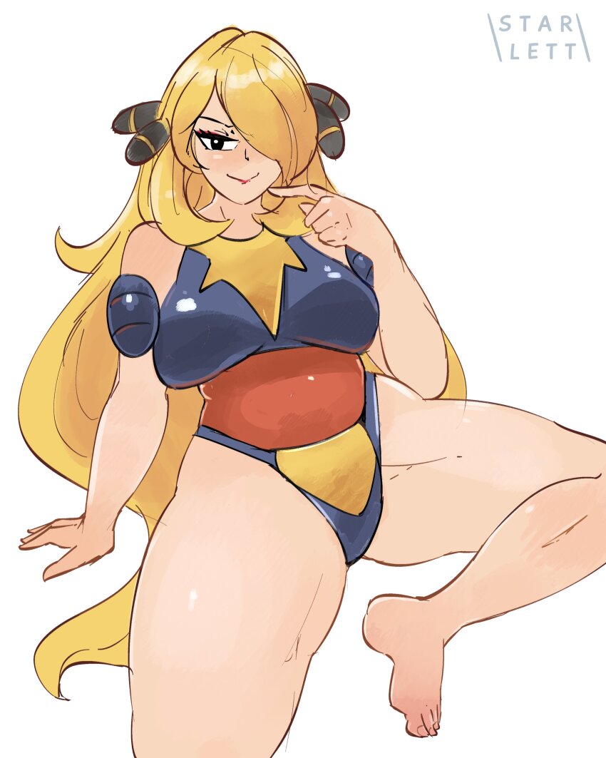Cynthia (Pokemon) Rule 34 Image