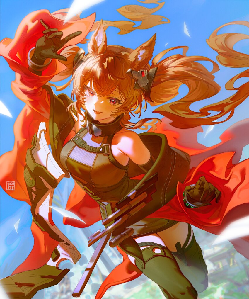 Angelina (Arknights) Rule 34 Image