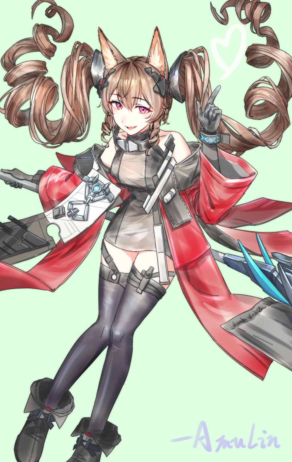 Angelina (Arknights) Rule 34 Image