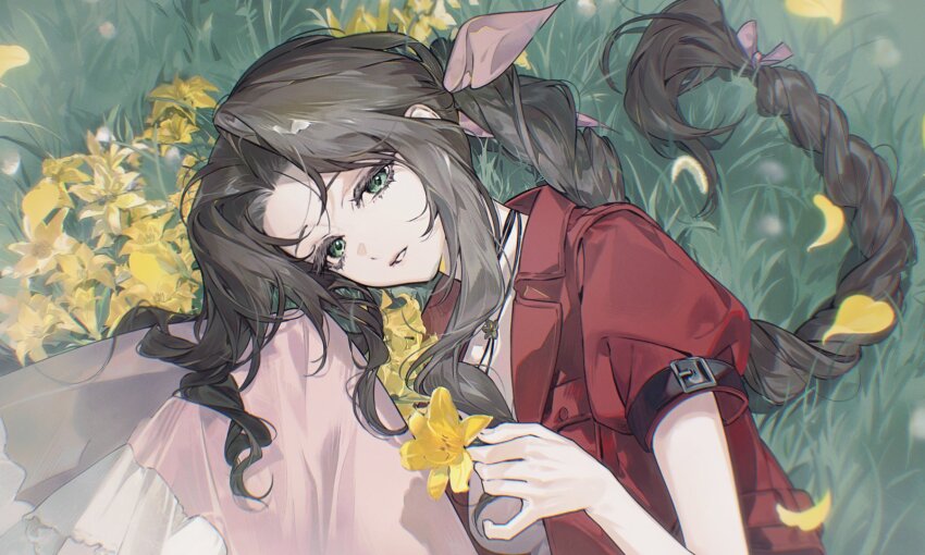 Aerith Gainsborough (Final Fantasy) Rule 34 Image