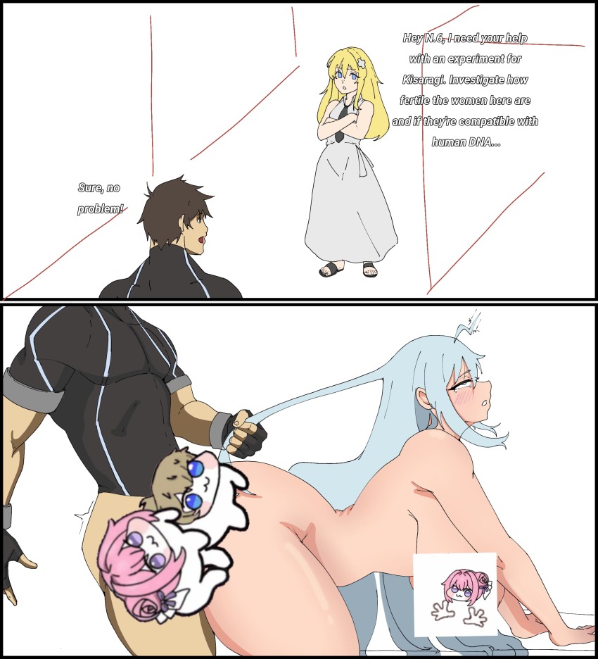 Snow (Sentouin Hakenshimasu!) Rule 34 Image