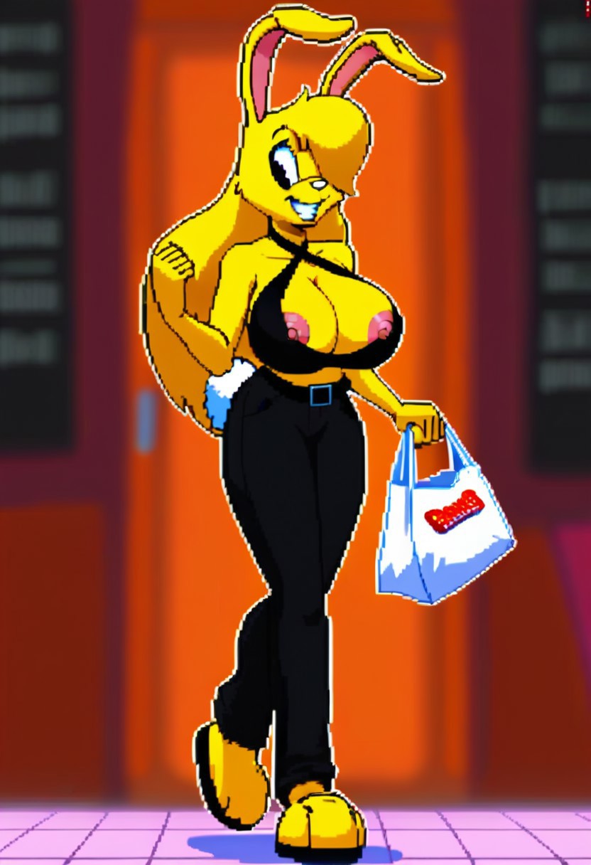 Lori Jackrabbit (Jazz Jackrabbit (Series)) Rule 34 Image