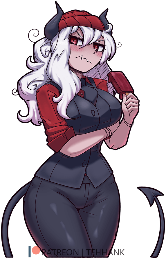 Malina (Helltaker) Rule 34 Image
