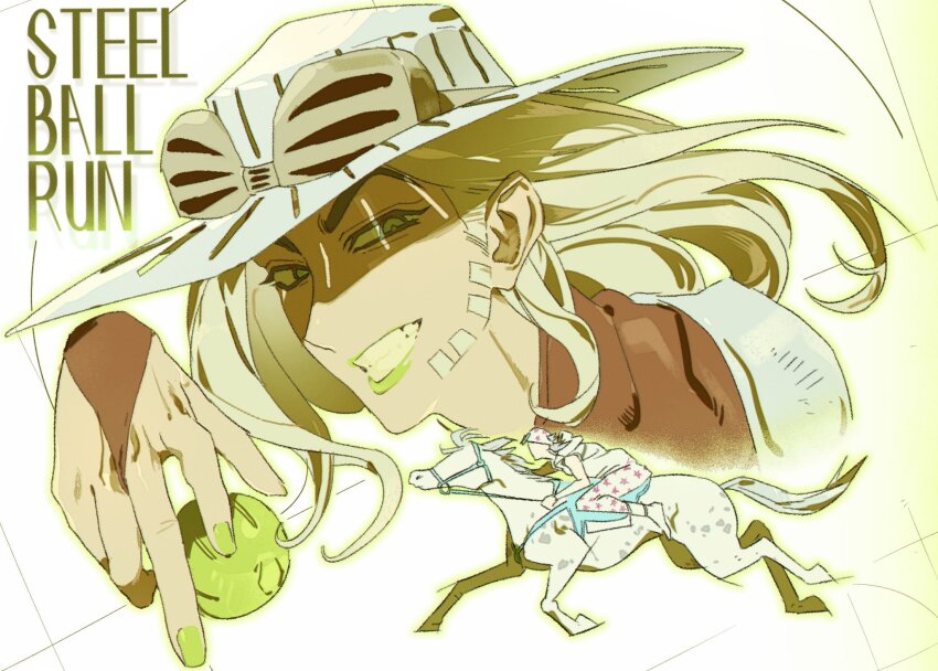 Gyro Zeppeli (Jojo No Kimyou Na Bouken) Rule 34 Image