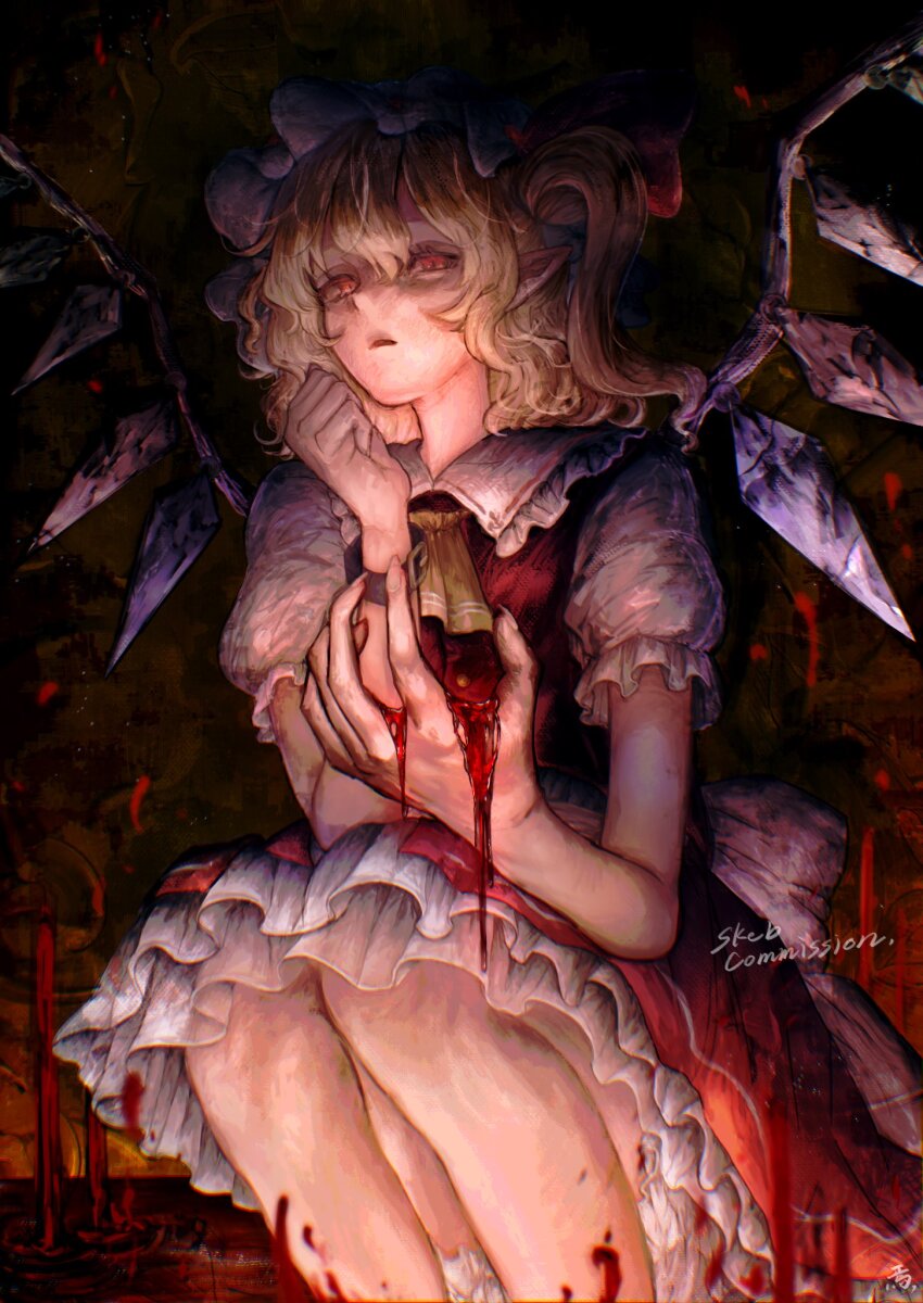 Flandre Scarlet (Touhou) Rule 34 Image