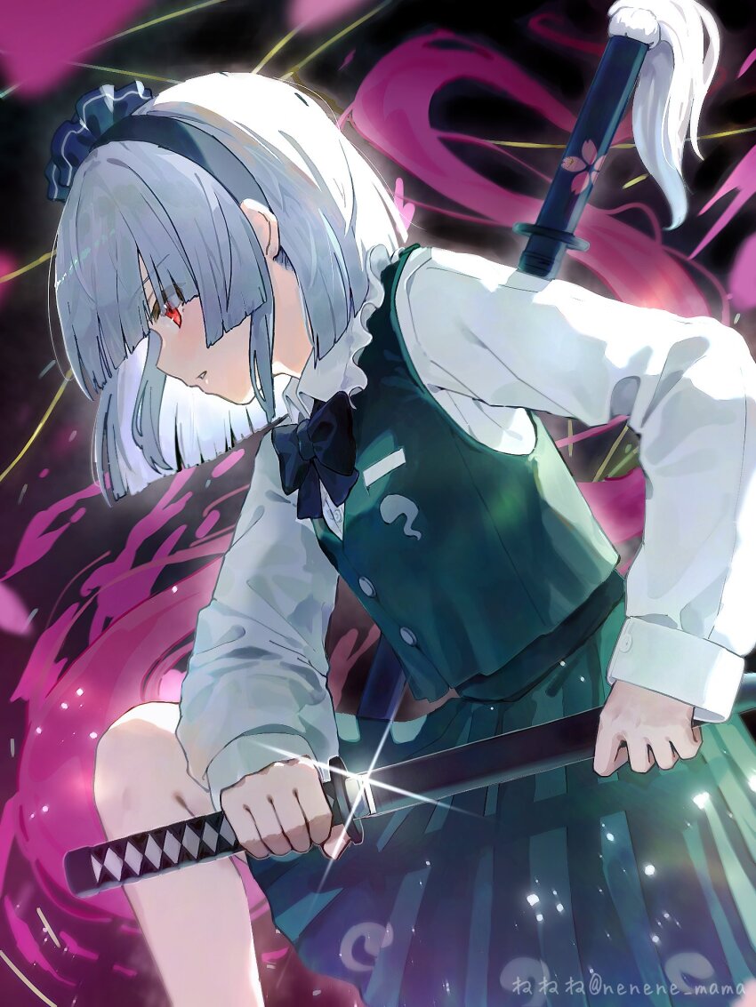 Konpaku Youmu (Touhou) Rule 34 Image