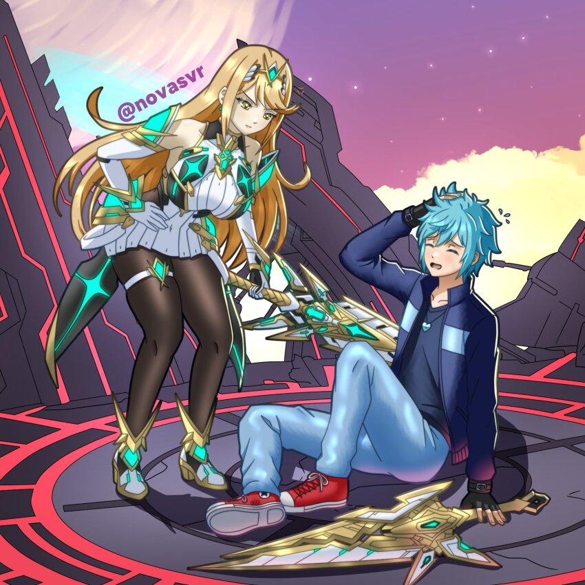 Mythra (Xenoblade) Rule 34 Image