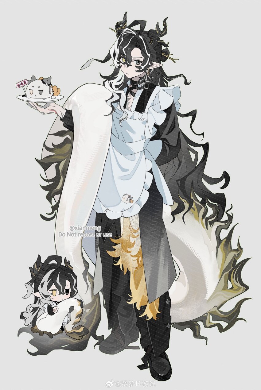 Wang (Arknights) Rule 34 Image