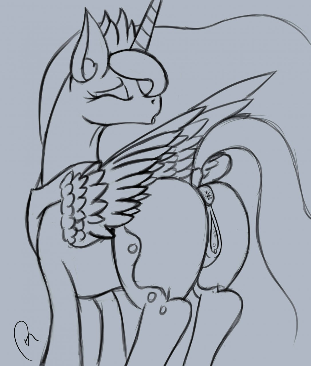 Princess Luna (Mlp) Rule 34 Image