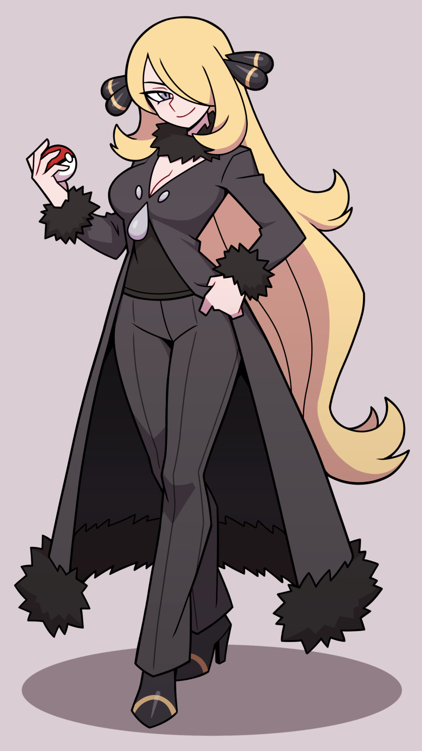 Cynthia (Pokemon) Rule 34 Image